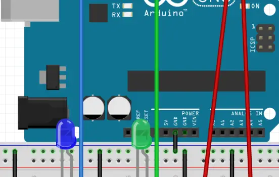 circuito leitura botões arduino