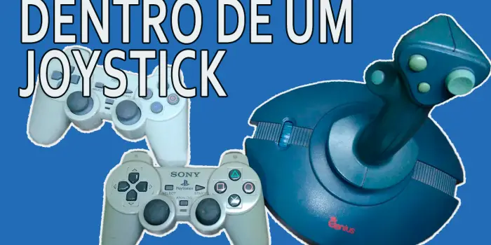 dentro de um joystick