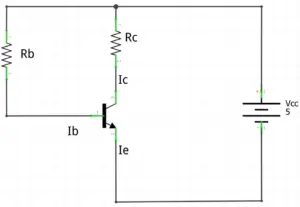 transistor polarização de base