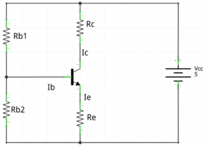 transistor polarização independente de beta
