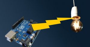 Arduino acendendo lâmpadas