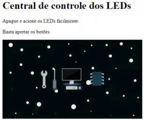 Web server do esp8266 com imagem