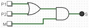 Circuito combinacional ligação